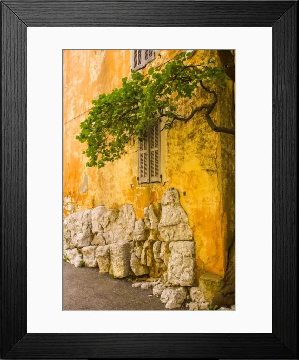 Framed Print : Gourdon, Alpes-Maritimes, Provence-Alpes-Cote D Azur, French Riviera, France Framed Print : Gourdon, Alpes-Maritimes, Provence-Alpes-Cote D Azur, French Riviera, France