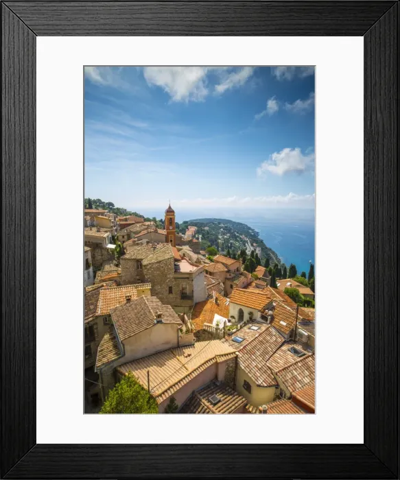 Framed Print : Roquebrune-Cap-Martin, Alpes-Maritimes, Provence-Alpes-Cote D Azur, French Riviera Framed Print : Roquebrune-Cap-Martin, Alpes-Maritimes, Provence-Alpes-Cote D Azur, French Riviera