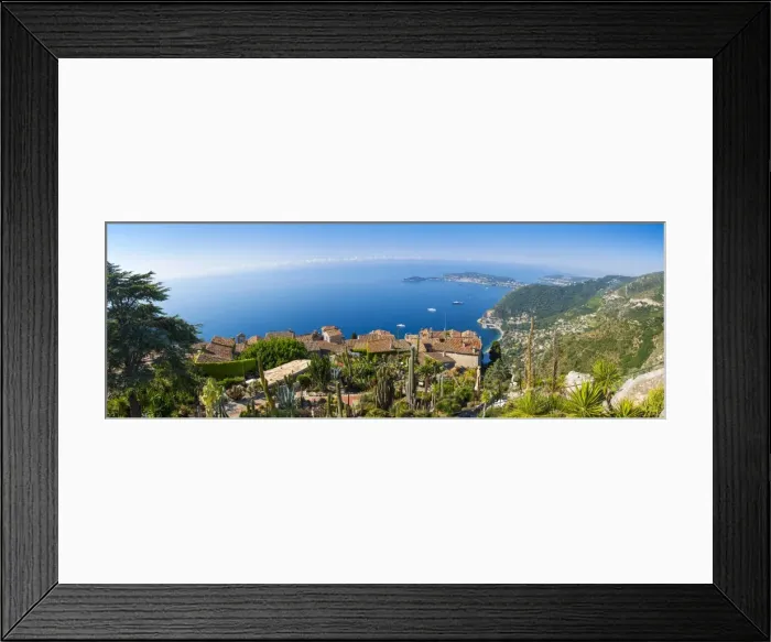 Framed Print : Le Jardin Exotique, Eze, Alpes-Maritimes, Provence-Alpes-Cote D Azur, French Riviera Framed Print : Le Jardin Exotique, Eze, Alpes-Maritimes, Provence-Alpes-Cote D Azur, French Riviera