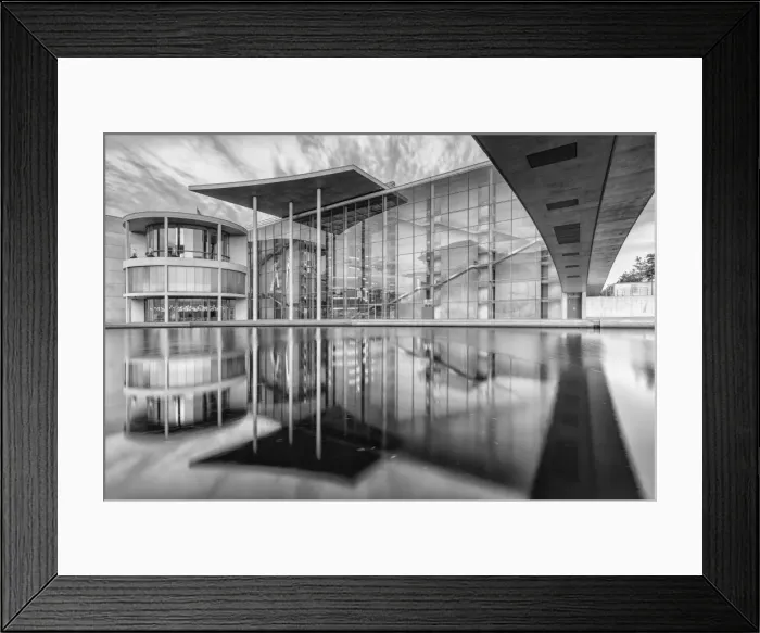 Framed Print : Germany, Deutschland. Berlin. Berlin Mitte. The Regierungsviertel (Government Quarter)