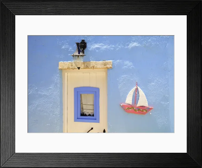 Framed Print : Door And Plaque, Leros, Dodecanese, Greek Islands, Greece, Europe Framed Print : Door And Plaque, Leros, Dodecanese, Greek Islands, Greece, Europe