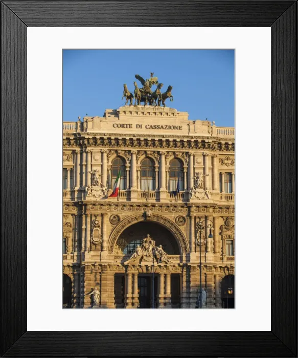 Framed Print : Italy, Lazio, Rome, The Palace of Justice - the seat of the Supreme Court Framed Print : Italy, Lazio, Rome, The Palace of Justice - the seat of the Supreme Court