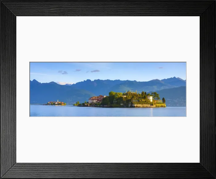 Framed Print : The idyllic Isola dei Pescatori & Isola Bella, Borromean Islands, Lake Maggiore Framed Print : The idyllic Isola dei Pescatori & Isola Bella, Borromean Islands, Lake Maggiore