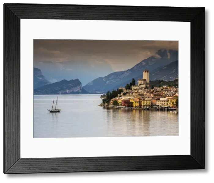 Framed Print : Malcesine, Lake Garda, Veneto, Italy Framed Print : Malcesine, Lake Garda, Veneto, Italy