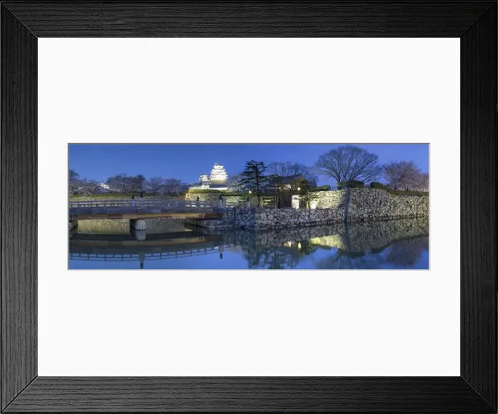 Framed Print : Himeji Castle (UNESCO World Heritage site) at dusk, Himeji, Kansai, Honshu, Japan Framed Print : Himeji Castle (UNESCO World Heritage site) at dusk, Himeji, Kansai, Honshu, Japan