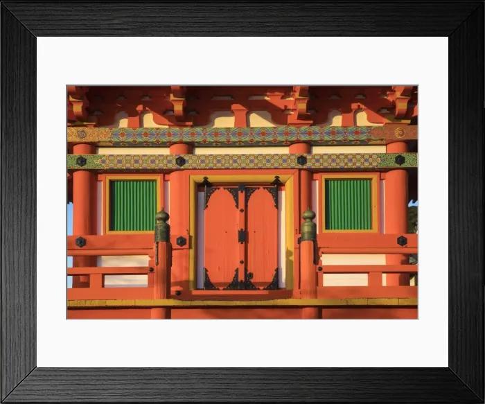 Framed Print : Japan, Kyoto, Higashiyama District, Kiyomizu-dera Temple, The Deva gate Framed Print : Japan, Kyoto, Higashiyama District, Kiyomizu-dera Temple, The Deva gate