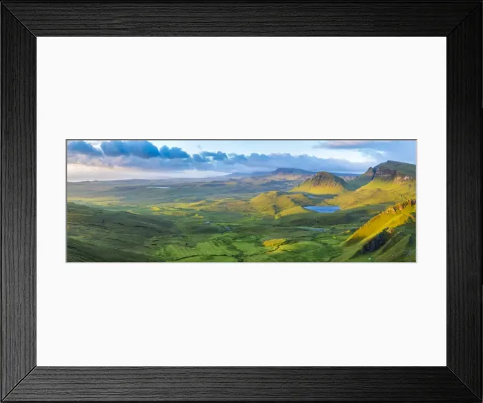 Framed Print : Jacobite or Harry Potter steam train crossing Glenfinnan viaduct, Lochaber, nr Fort William