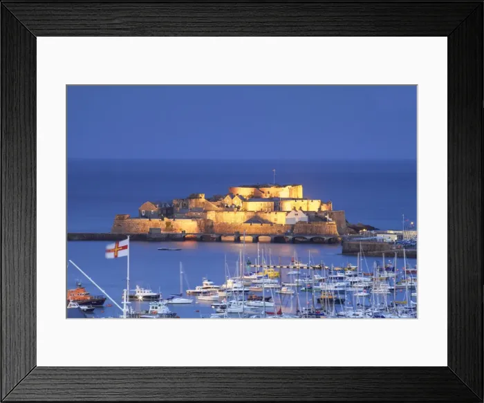 Framed Print : Castle Cornet And The Harbour, St. Peter Port, Guernsey, Channel Islands Framed Print : Castle Cornet And The Harbour, St. Peter Port, Guernsey, Channel Islands