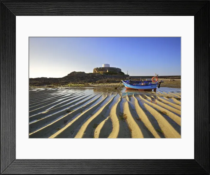 Framed Print : Fort Grey, Rocquaine Bay, Guernsey, Channel Islands Framed Print : Fort Grey, Rocquaine Bay, Guernsey, Channel Islands