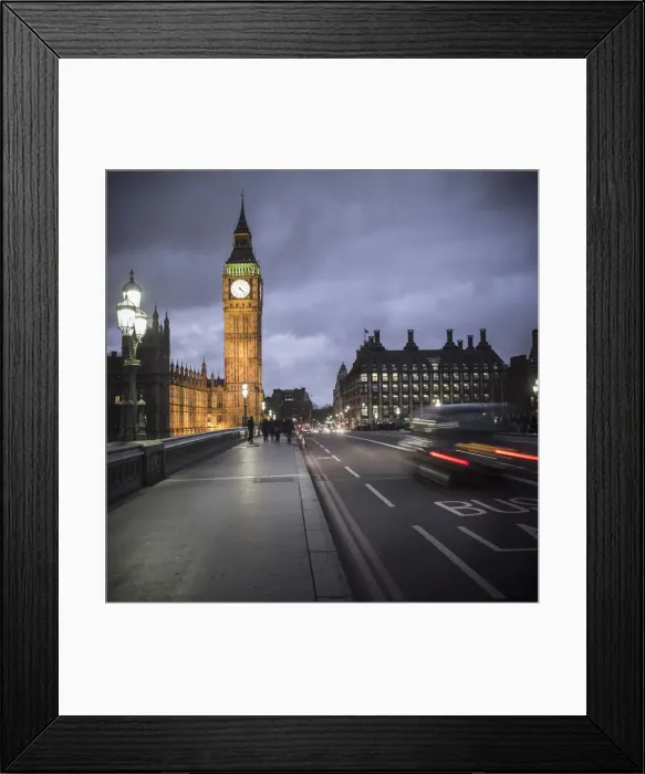 Framed Print : Big Ben, Houses of Parliament and Westminster Bridge, London, England Framed Print : Big Ben, Houses of Parliament and Westminster Bridge, London, England