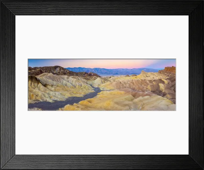 Framed Print : USA, California, Death Valley National Park, Zabriskie Point