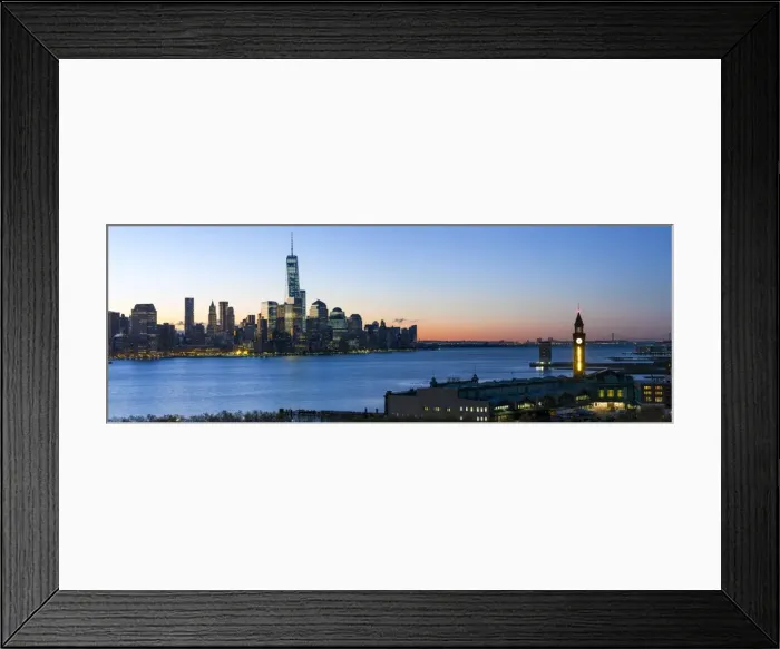 Framed Print : One World Trade Center and Downtown Manhattan across the Hudson River, New York, Manhattan Framed Print : One World Trade Center and Downtown Manhattan across the Hudson River, New York, Manhattan