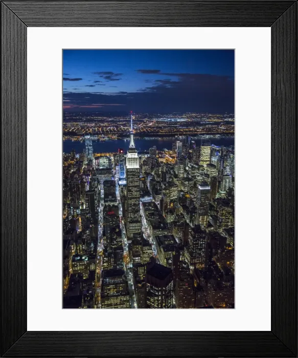 Framed Print : Empire State Building, Manhattan, New York City, New York, USA Framed Print : Empire State Building, Manhattan, New York City, New York, USA