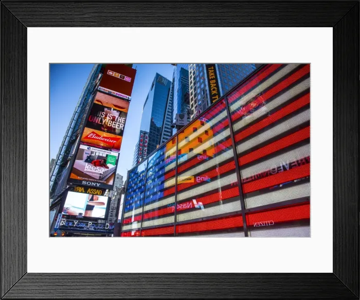 Framed Print : Times Square, Manhattan, New York City, New York, USA Framed Print : Times Square, Manhattan, New York City, New York, USA