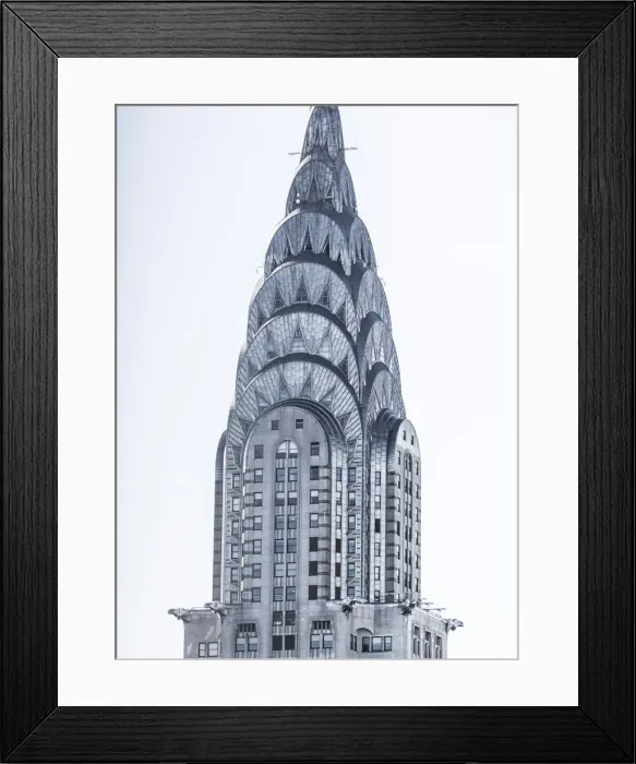 Framed Print : Chrysler Building, Manhattan, New York City, New York, USA Framed Print : Chrysler Building, Manhattan, New York City, New York, USA