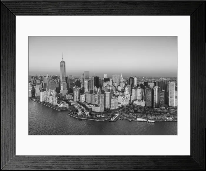 Framed Print : One World Trade Center and Lower Manhattan, New York City, New York, USA Framed Print : One World Trade Center and Lower Manhattan, New York City, New York, USA