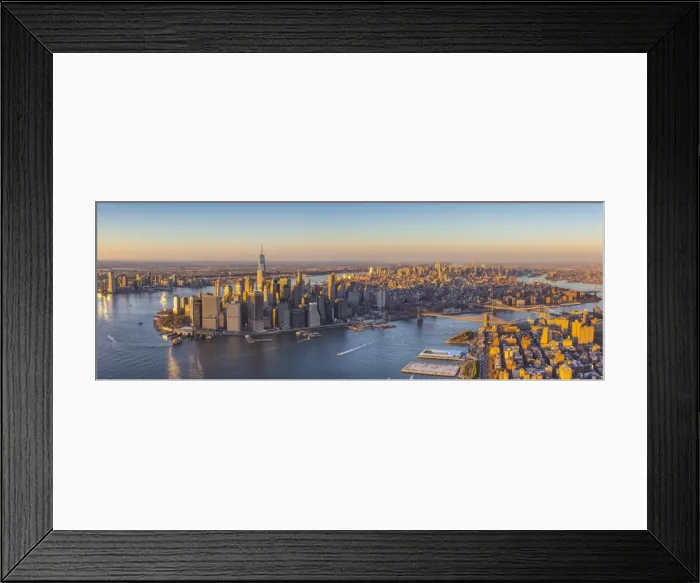 Framed Print : Lower Manhattan from Brooklyn, New York City, New York, USA Framed Print : Lower Manhattan from Brooklyn, New York City, New York, USA