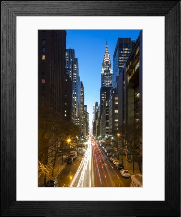 Framed Print : Chrysler Building, Manhattan, New York City, New York, USA