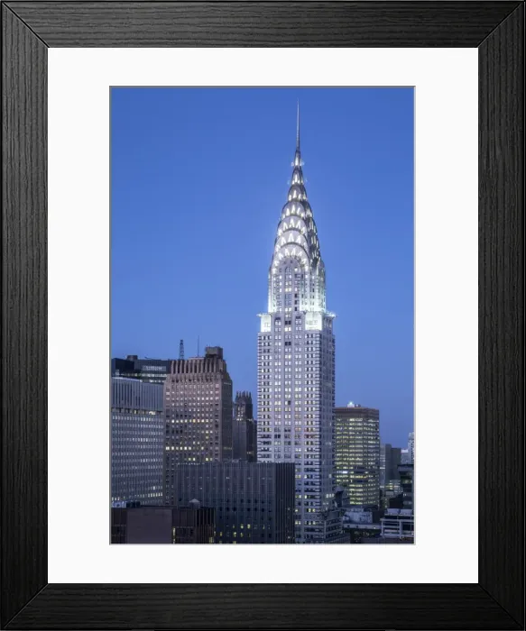 Framed Print : Chrysler Building, Manhattan, New York City, New York, USA Framed Print : Chrysler Building, Manhattan, New York City, New York, USA