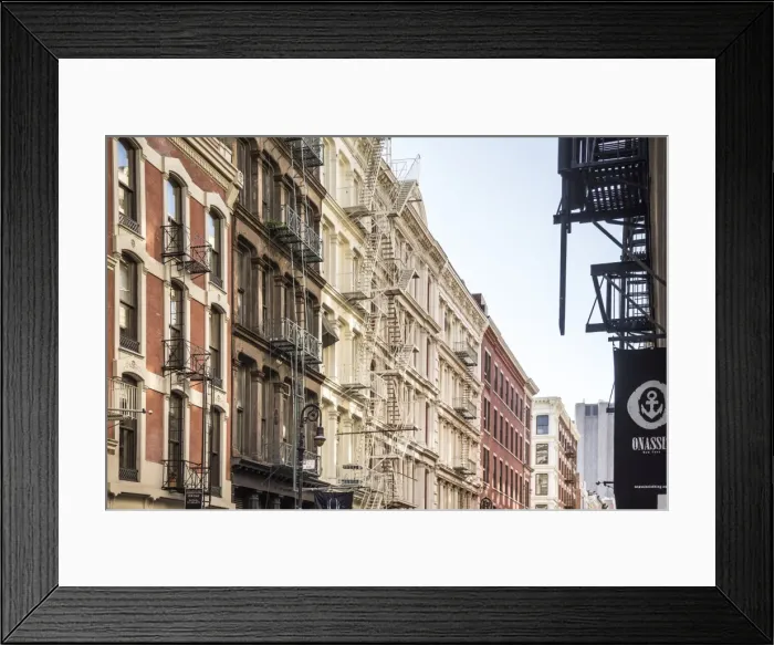 Framed Print : Soho, Manhattan, New York City, New York, USA Framed Print : Soho, Manhattan, New York City, New York, USA