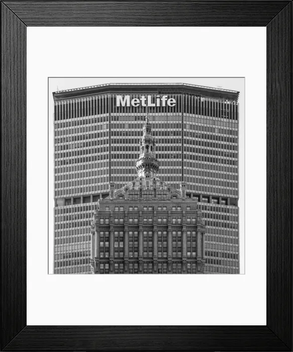 Framed Print : Helmsley and MetLife buildings, Park Avenue, Manhattan, New York City, New York, USA Framed Print : Helmsley and MetLife buildings, Park Avenue, Manhattan, New York City, New York, USA