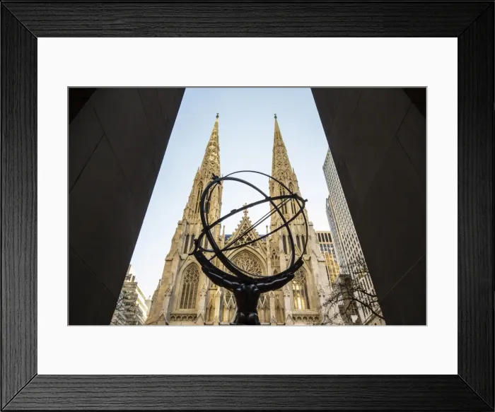 Framed Print : St. Patricks Cathedral, 5th Avenue, Manhattan, New York City, New York, USA Framed Print : St. Patricks Cathedral, 5th Avenue, Manhattan, New York City, New York, USA