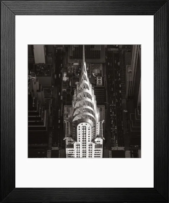 Framed Print : Chrysler Building, Midtown Manhattan, New York City, New York, USA Framed Print : Chrysler Building, Midtown Manhattan, New York City, New York, USA