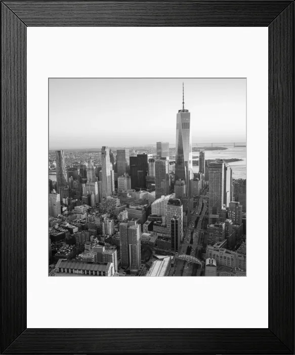 Framed Print : One World Trade Center & Lower Manhattan, New York City, New York, USA Framed Print : One World Trade Center & Lower Manhattan, New York City, New York, USA