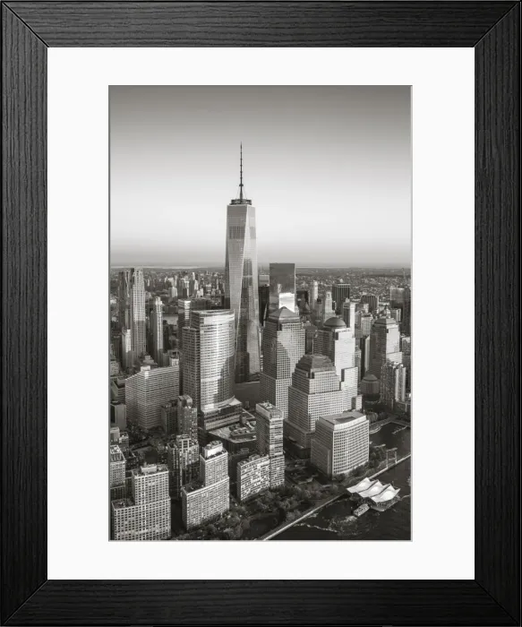 Framed Print : One World Trade Center & Lower Manhattan, New York City, New York, USA Framed Print : One World Trade Center & Lower Manhattan, New York City, New York, USA