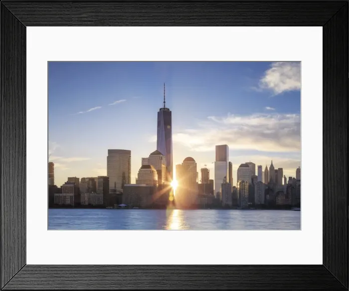 Framed Print : USA, New York, New York City, Lower Manhattan Skyline Framed Print : USA, New York, New York City, Lower Manhattan Skyline