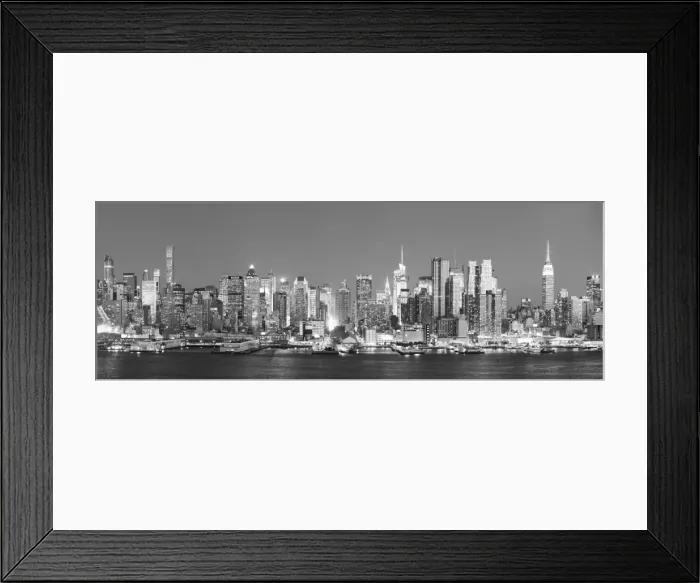 Framed Print : USA, New York, New York City, Manhattan Skyline from New Jersey Framed Print : USA, New York, New York City, Manhattan Skyline from New Jersey