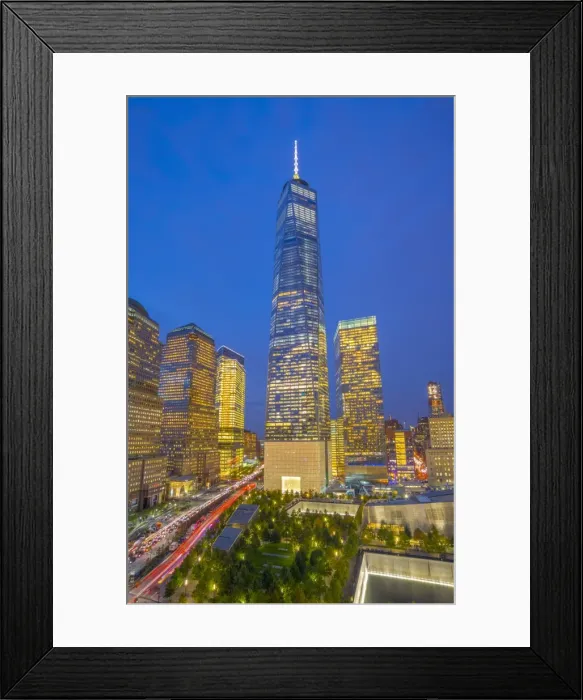 Framed Print : USA, New York, Manhattan, Downtown, World Trade Center, Freedom Tower or One World Framed Print : USA, New York, Manhattan, Downtown, World Trade Center, Freedom Tower or One World
