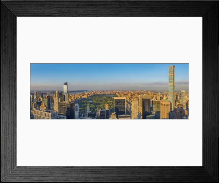 Framed Print : USA, New York, Midtown, Central Park, One57 on left and 432 Park Avenue on right Framed Print : USA, New York, Midtown, Central Park, One57 on left and 432 Park Avenue on right
