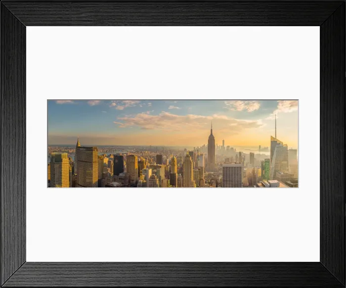 Framed Print : USA, New York, Midtown and Lower Manhattan, Empire State Building and Freedom Tower Framed Print : USA, New York, Midtown and Lower Manhattan, Empire State Building and Freedom Tower