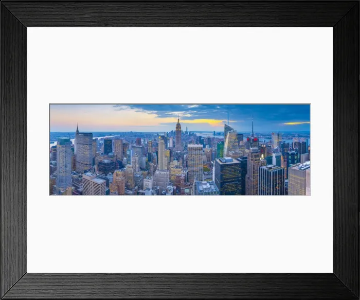 Framed Print : USA, New York, Midtown and Lower Manhattan, Empire State Building Framed Print : USA, New York, Midtown and Lower Manhattan, Empire State Building