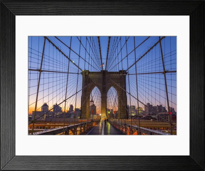Framed Print : USA, New York, Brooklyn Bridge Framed Print : USA, New York, Brooklyn Bridge