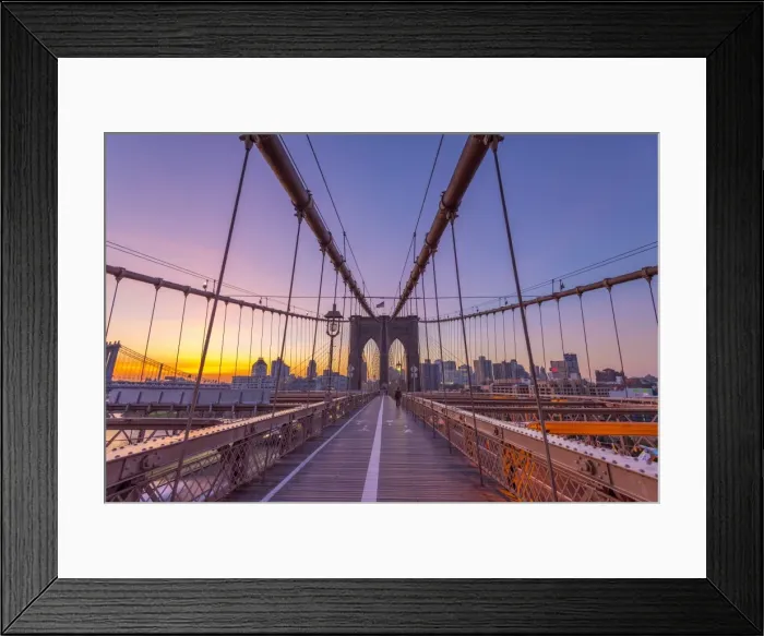 Framed Print : USA, New York, Brooklyn Bridge Framed Print : USA, New York, Brooklyn Bridge