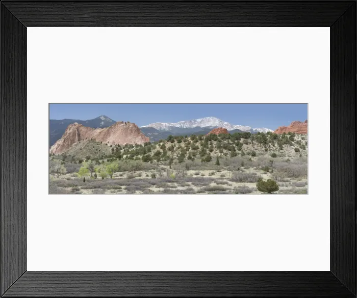 Framed Print : USA, Colorado, Rockies, Rocky Mountains, Colorado Springs, Garden of the gods, Panorama Framed Print : USA, Colorado, Rockies, Rocky Mountains, Colorado Springs, Garden of the gods, Panorama