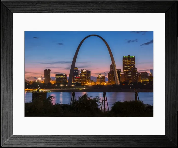 Framed Print : USA, Missouri, St. Louis, Mississippi river, Route 66, along the shores of East St. Louis Framed Print : USA, Missouri, St. Louis, Mississippi river, Route 66, along the shores of East St. Louis