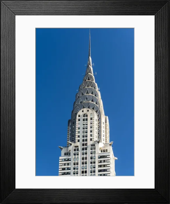 Framed Print : Chrysler Building, Manhattan, New York, USA Framed Print : Chrysler Building, Manhattan, New York, USA