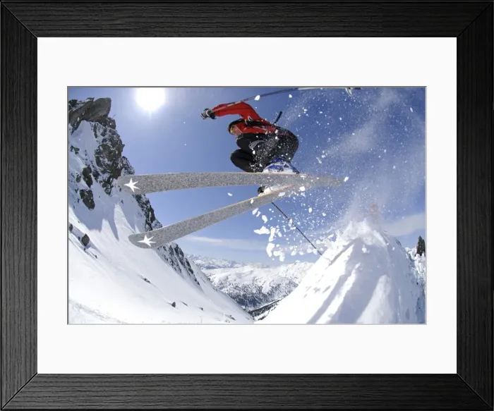 Framed Print : Skiing, Tristkopf, Kelchsau, Tyrol, Austria (MR) Framed Print : Skiing, Tristkopf, Kelchsau, Tyrol, Austria (MR)