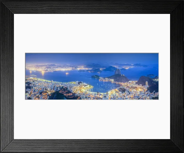 Framed Print : Brazil, Rio de Janeiro, View of Sugarloaf and Rio de Janeiro City Framed Print : Brazil, Rio de Janeiro, View of Sugarloaf and Rio de Janeiro City