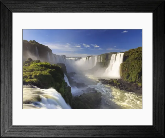 Framed Print : Brazil, Parana, Iguassu Falls National Park (Cataratas do Iguacu) (UNESCO Site), Devils Throat Framed Print : Brazil, Parana, Iguassu Falls National Park (Cataratas do Iguacu) (UNESCO Site), Devils Throat