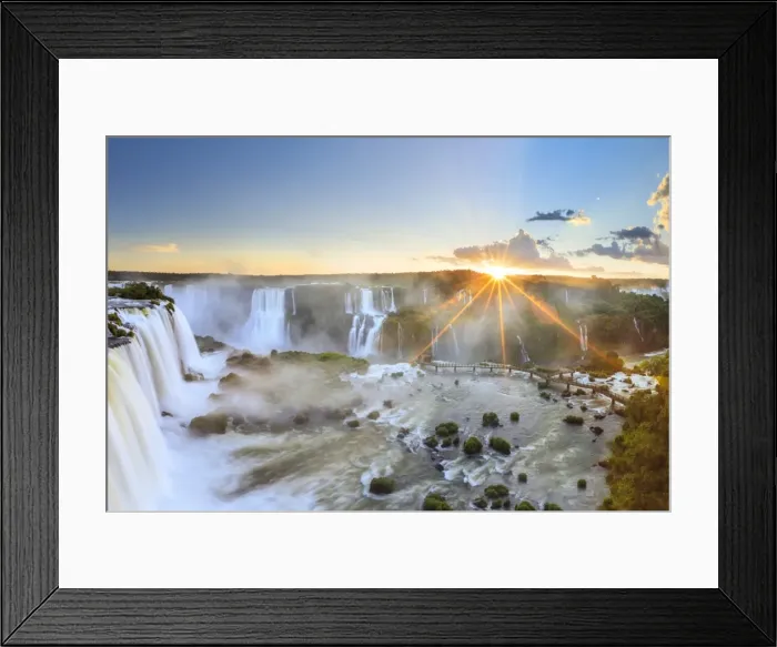 Framed Print : Brazil, Parana, Iguassu Falls National Park (Cataratas do Iguacu) (UNESCO Site), Devils Throat Framed Print : Brazil, Parana, Iguassu Falls National Park (Cataratas do Iguacu) (UNESCO Site), Devils Throat
