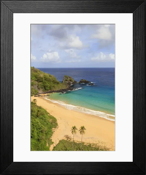 Framed Print : Brazil, Fernando de Noronha, Fernando de Noronha Marine National Park, Sancho Bay Framed Print : Brazil, Fernando de Noronha, Fernando de Noronha Marine National Park, Sancho Bay
