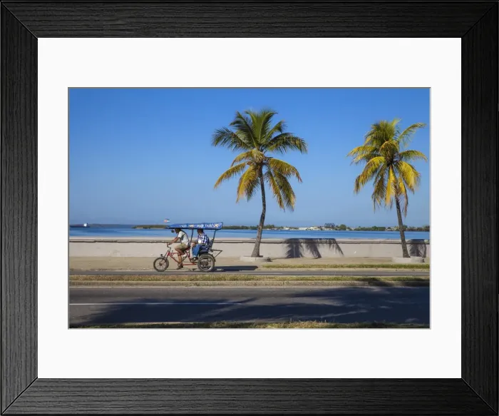 Framed Print : Cuba, Cienfuegos, The Malecon linking the city center to Punta Gorda Framed Print : Cuba, Cienfuegos, The Malecon linking the city center to Punta Gorda