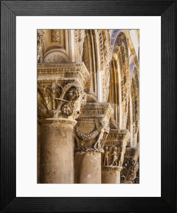 Framed Print : Ornately Carved Collumns of the Rectors Palace, Stari Grad (Old Town), Dubrovnik Framed Print : Ornately Carved Collumns of the Rectors Palace, Stari Grad (Old Town), Dubrovnik