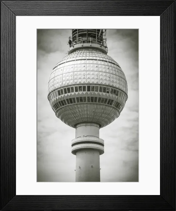 Framed Print : Fernsehturm, Alexanderplatz, Berlin, Germany Framed Print : Fernsehturm, Alexanderplatz, Berlin, Germany