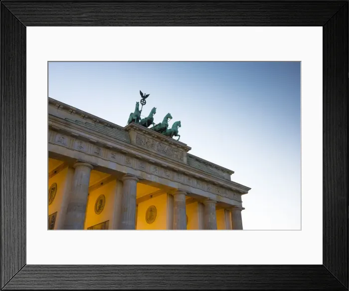 Framed Print : Brandenburg Gate, Berlin, Germany Framed Print : Brandenburg Gate, Berlin, Germany
