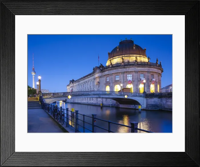 Framed Print : Bode Museum and Spree River, Berlin, Germany Framed Print : Bode Museum and Spree River, Berlin, Germany